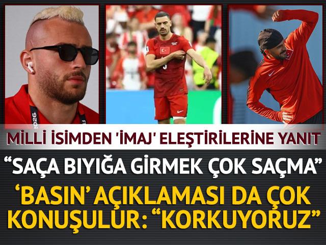 Samet Akaydın'dan 'imaj' eleştirilerine yanıt: "İnsanın sa&ccedil;ına bıyığına girmek &ccedil;ok sa&ccedil;ma"