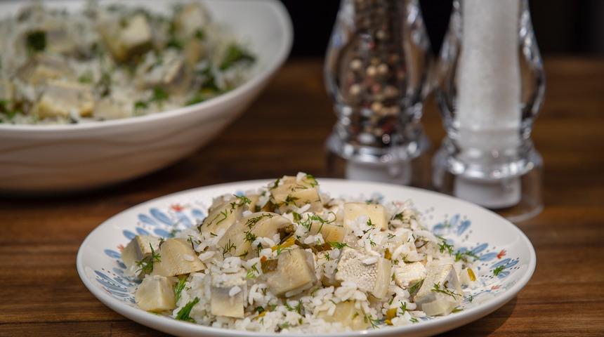 Tam da mevsimi: Enginarlı pilav