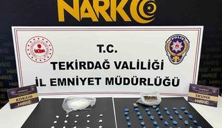 Tekirdağ&rsquo;da uyuşturucu operasyonlarında 8 tutuklama