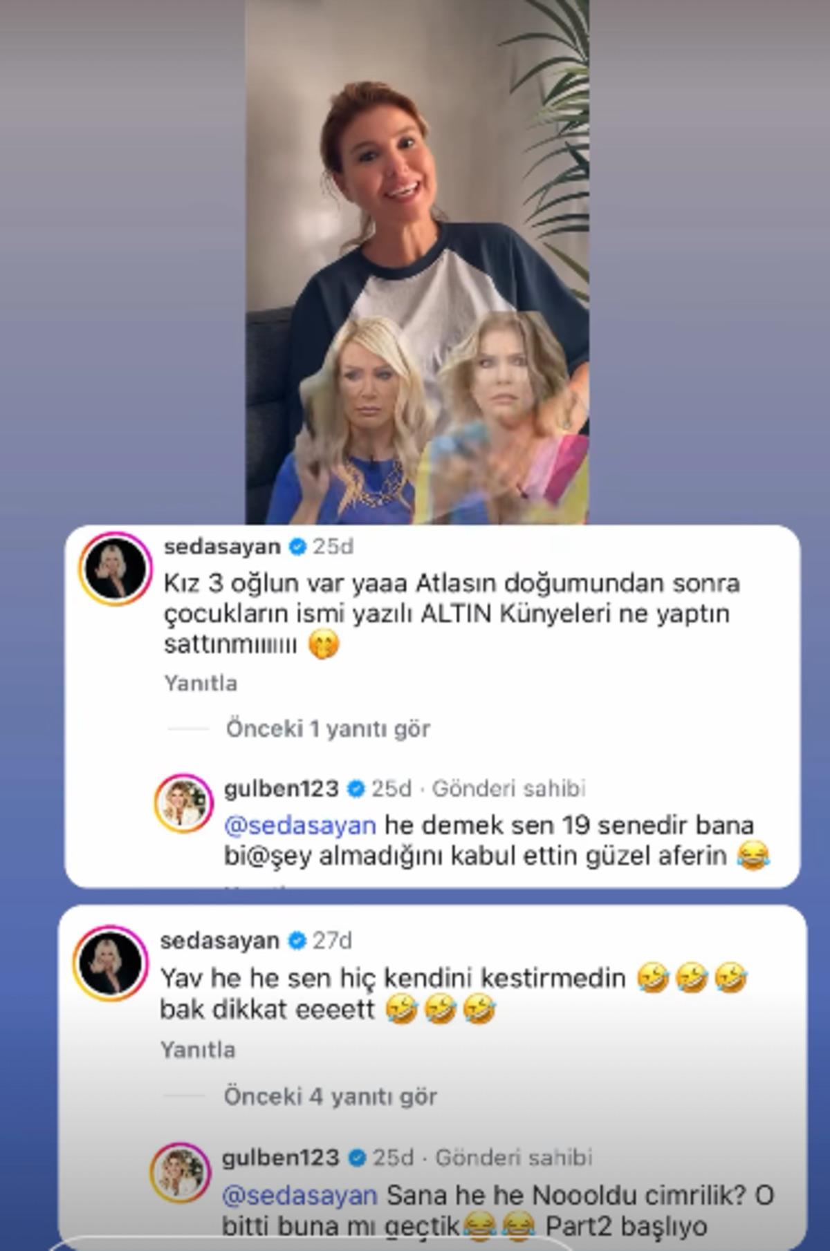 Seda Sayan Gülben Ergen e hediye ettiği altın künyenin hesabını sordu! 1