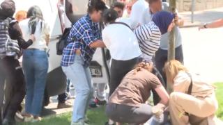 Açlık grevindeki öğretmenlere polis müdahalesi! Gözaltılar var