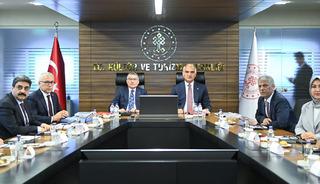 Bakan Ersoy Sivas heyetini kabul etti!