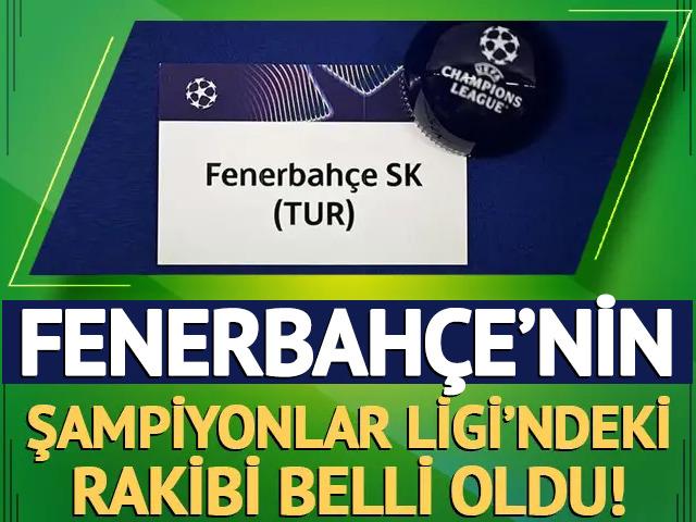 Fenerbah&ccedil;e'nin Şampiyonlar Ligi'ndeki rakibi Gornik Zabrze oldu!