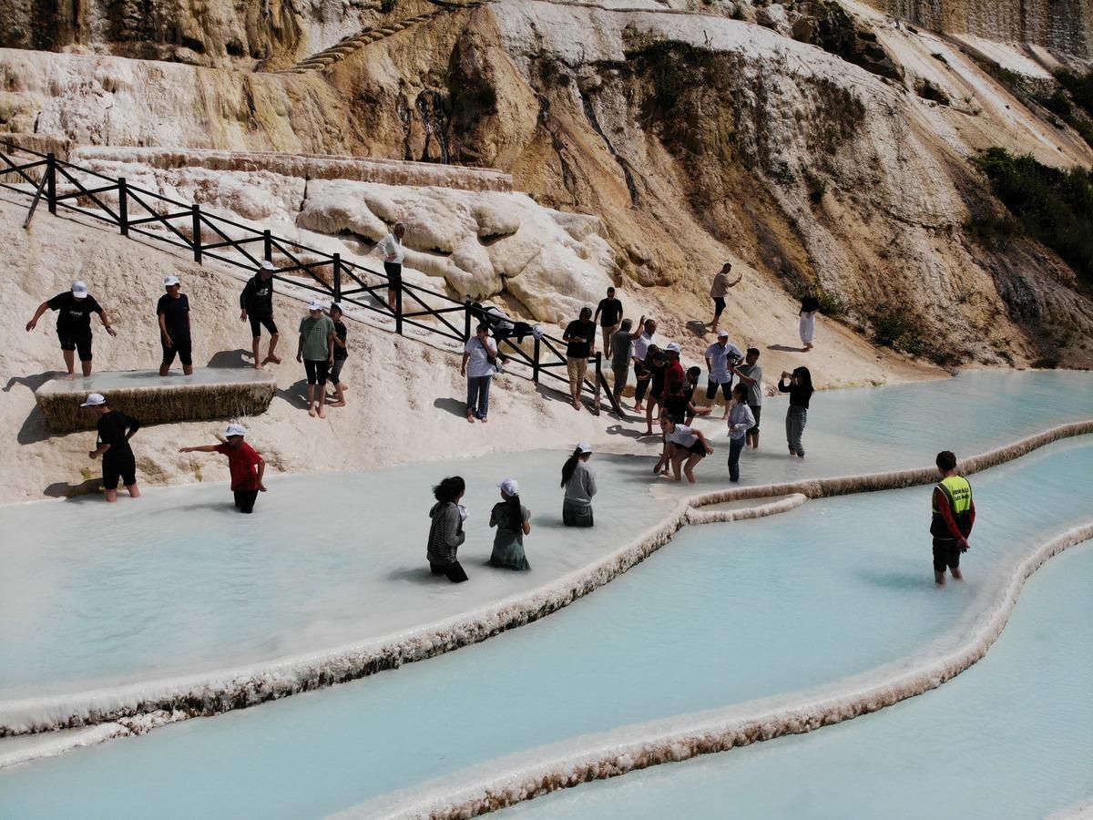 Karadeniz in Pamukkale si: 2 aydır akın akın geliyorlar 2