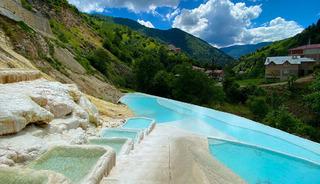 Karadeniz'in Pamukkale'si: 2 aydır akın akın geliyorlar