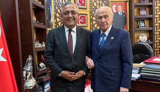 CHP'li isimden Bah&ccedil;eli'ye s&uuml;rpriz ziyaret