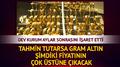 Dev kurum alt�n i�in 12 ay sonras�n� i�aret etti: Mevcut fiyat�n �ok �zerinde