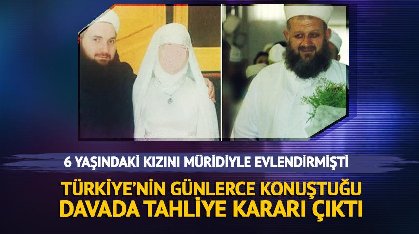 6 yaşındaki kızını m&uuml;ridiyle evlendirmişti! Yusuf Ziya G&uuml;m&uuml;şel tahliye edildi