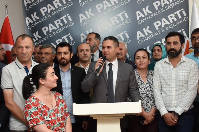 Çanakkale'de AK Parti'nin milletvekili adayları belli oldu