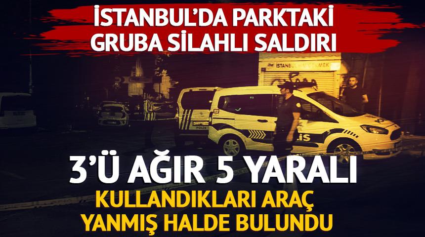 Ey&uuml;psultan&rsquo;da parktaki gruba silahlı saldırı: 3&rsquo;&uuml; ağır 5 yaralı 