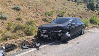 Gercüş’te otomobiller kafa kafaya çarpıştı: 1 yaralı