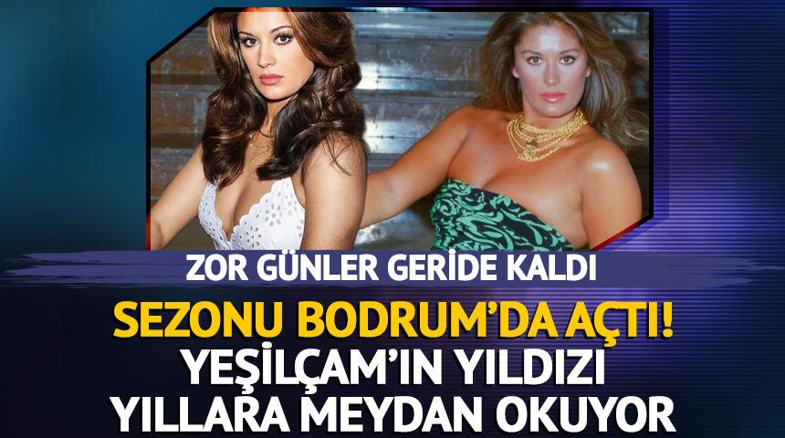 Sezonu Bodrum'da a&ccedil;tı! Yeşil&ccedil;am'ın efsane ismi yıllara meydan okuyor