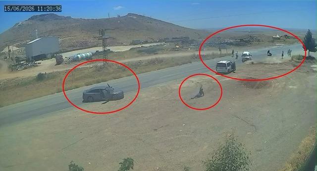 Akraba aileler birbirine girdi, ortalık savaş alanına döndü! Silahlar konuştu: Yaralanma anları kamerada 6