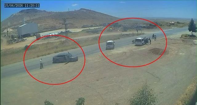 Akraba aileler birbirine girdi, ortalık savaş alanına döndü! Silahlar konuştu: Yaralanma anları kamerada 5