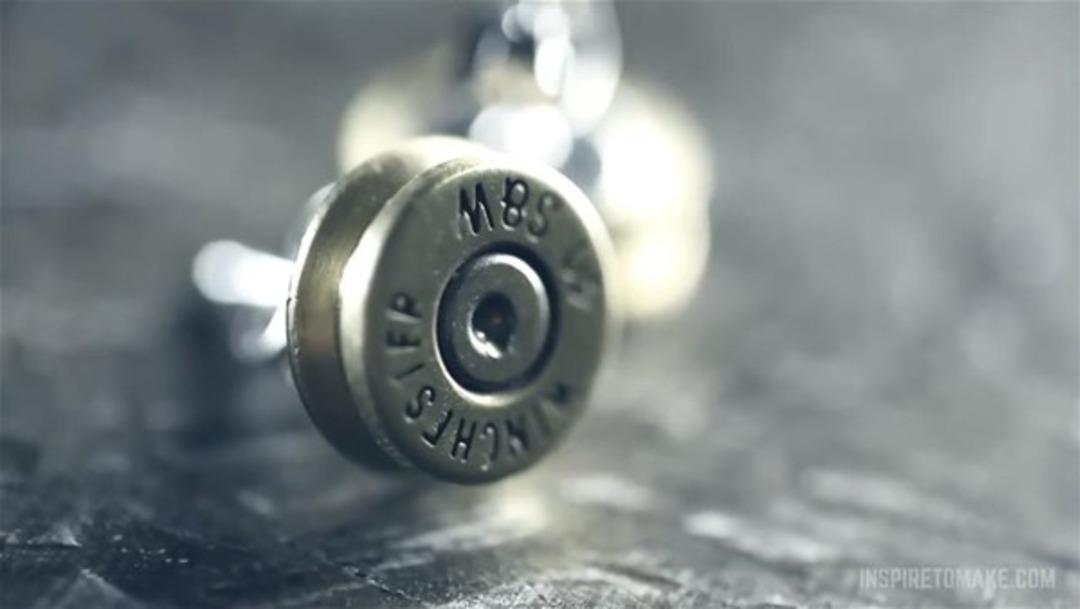 Mermi kovanından bakın ne yaptı 