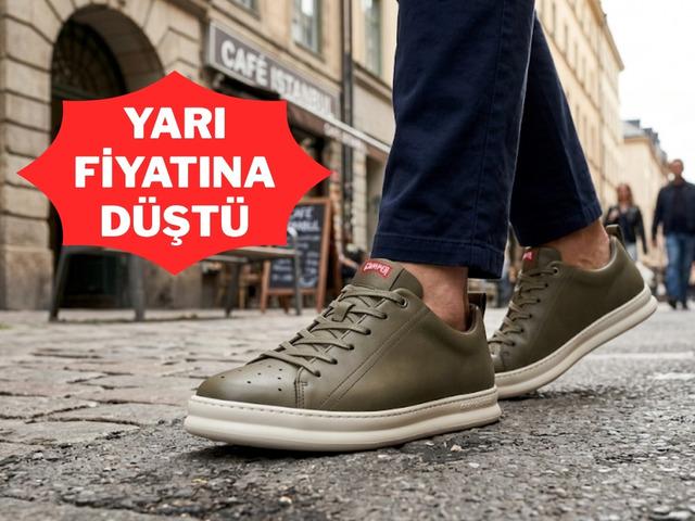 Adımlarınıza hafiflik Katan CAMPER ayakkabıda b&uuml;y&uuml;k indirim!
