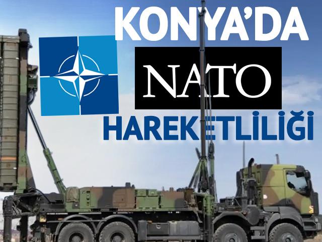 Konya'da NATO hareketliliği