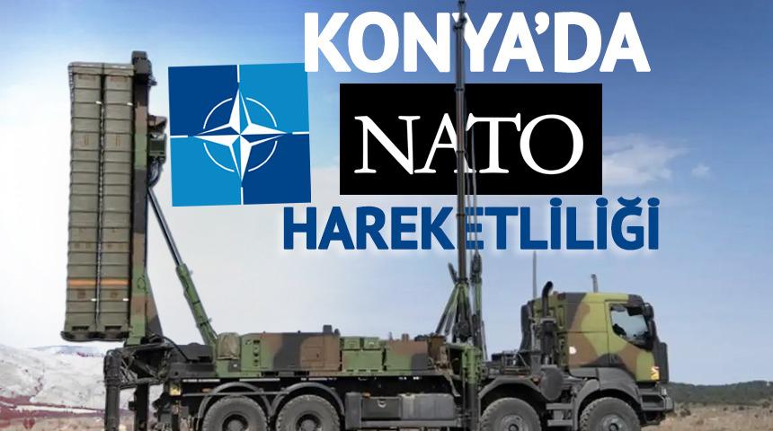 Konya'da NATO hareketliliği