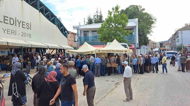 Üreten İnönü için 10 bin fide desteği 1