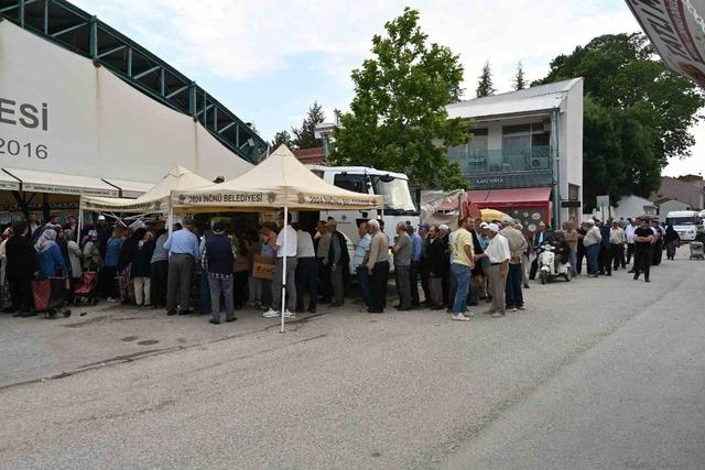 Üreten İnönü için 10 bin fide desteği 2