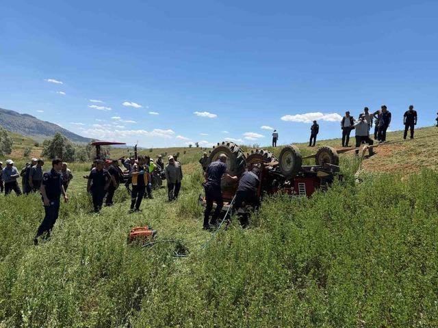 Adana’da traktör kazası: 1 ölü 2