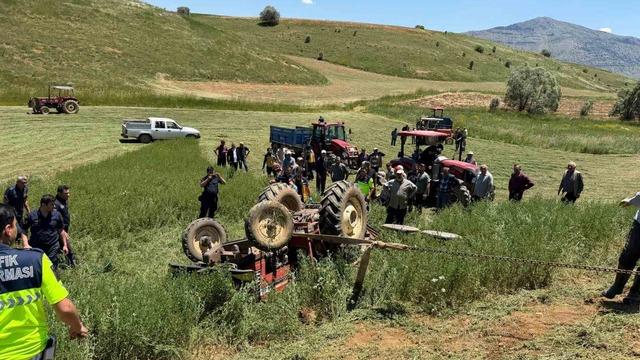 Adana’da traktör kazası: 1 ölü