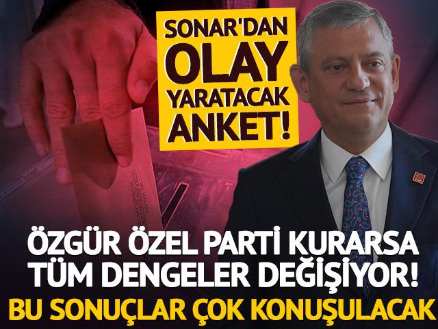 Son ankette dikkat &ccedil;eken birinci parti detayı! Ne AK Parti ne CHP...