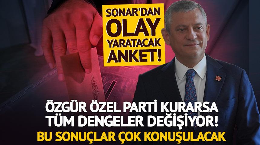 Son ankette dikkat &ccedil;eken birinci parti detayı! Ne AK Parti ne CHP...