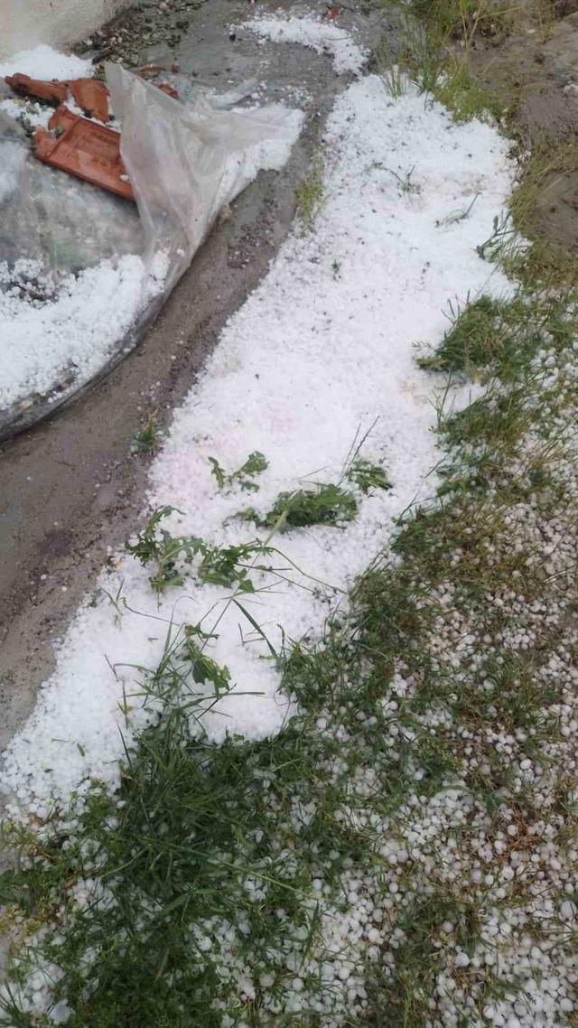 Kastamonu&rsquo;da dolu yağışı etkili oldu 5
