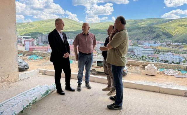 Bayburt’taki şantiyelerde yapı denetimi yapıldı 1
