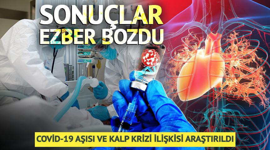 Covid-19 aşısı ve kalp krizi ilişkisi araştırıldı: Sonu&ccedil;lar ezber bozdu