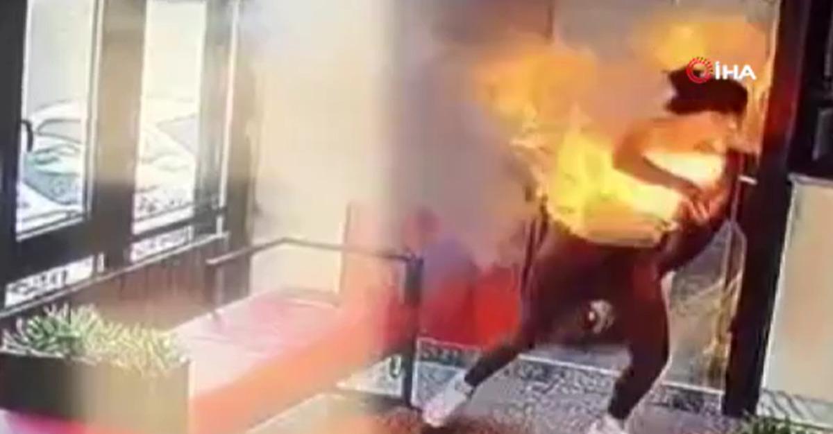 Şarj cihazı alev topuna dönüştü! Talihsiz kadın alevler içinde kaldı 4