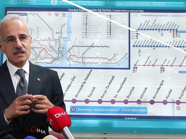 İstanbul'da yeni metro hattı yarın hizmete giriyor! Bakan Uraloğlu duyurdu: Mesafe 30 dakikaya d&uuml;şecek