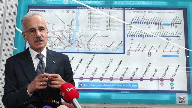 İstanbul'da yeni metro hattı yarın hizmete giriyor! Bakan Uraloğlu duyurdu: Mesafe 30 dakikaya düşecek