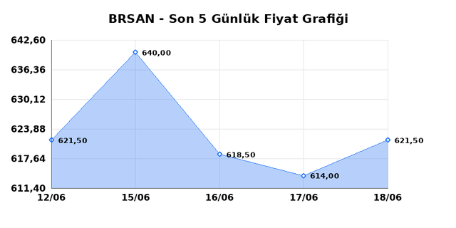 BORUSAN BORU SANAYI (BRSAN) 19 Haziran Cuma 2026 Günlük Teknik Analiz 1