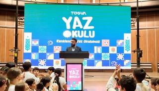 Bodrum'da lansman d&uuml;zenlendi! T&Uuml;GVA Genel Başkanı Beşinci: Yaz okullarımızda 6 bin evladımızı ağırlayacağız