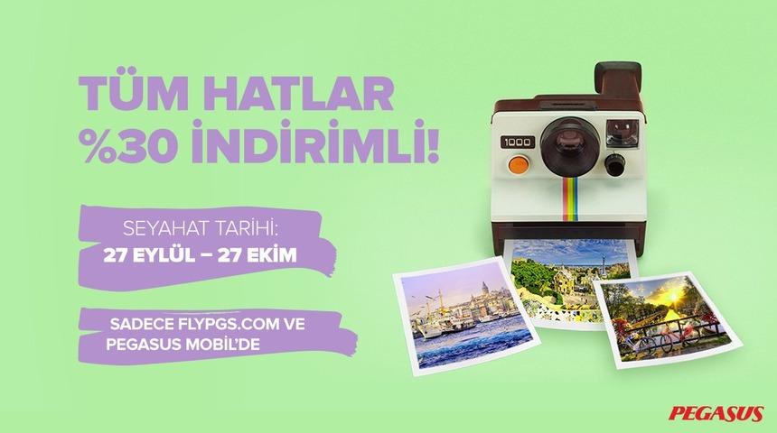 Pegasus Havayolları’ndan sonbahar kampanyası