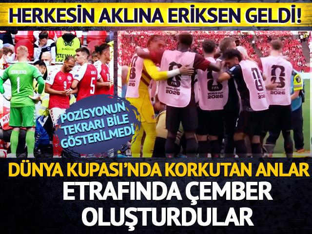 D&uuml;nya Kupası'nda korkutan anlar! Kone'nin etrafında &ccedil;ember oluşturdular