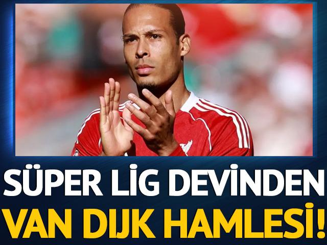 Galatasaray'dan savunmaya d&uuml;nya yıldızı! Van Dijk i&ccedil;in kritik operasyon...