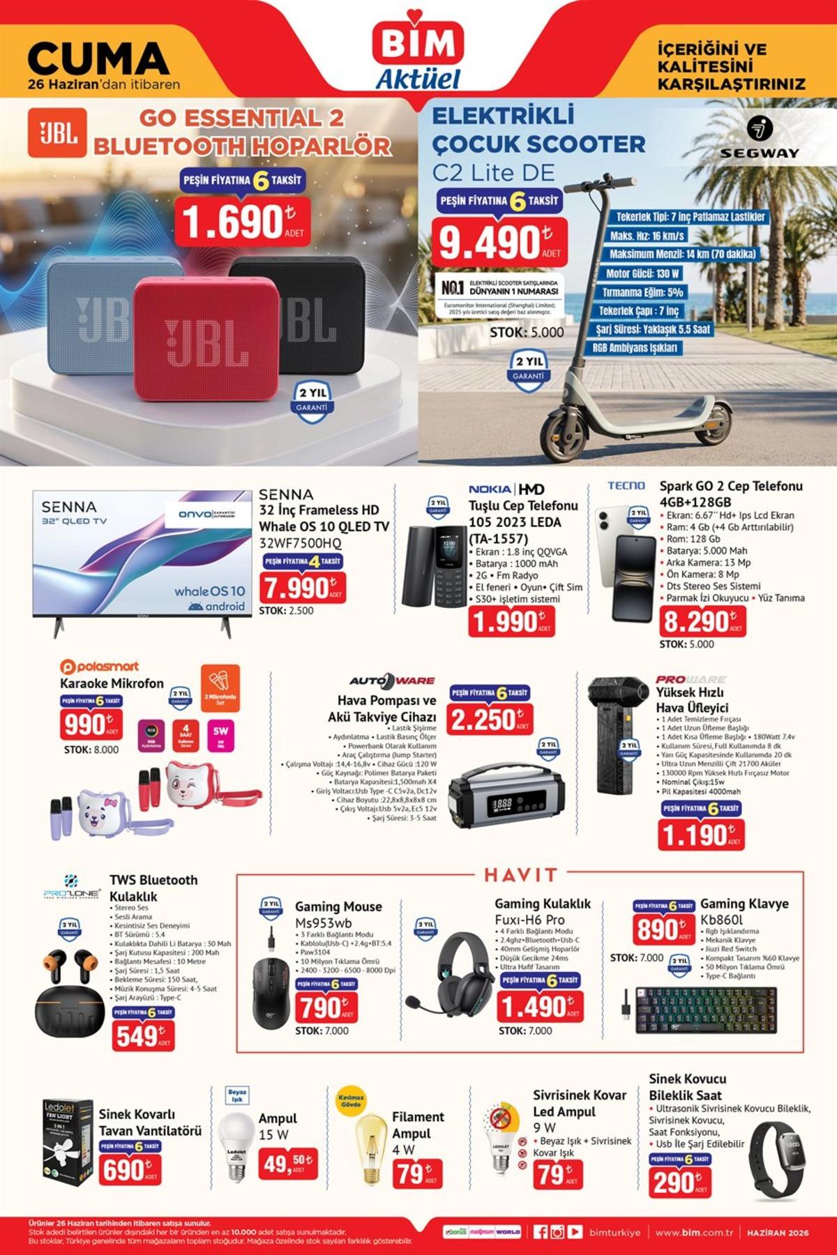 BİM e Philips dikey süpürge geliyor! 26 Haziran 2026 BİM kataloğu  6