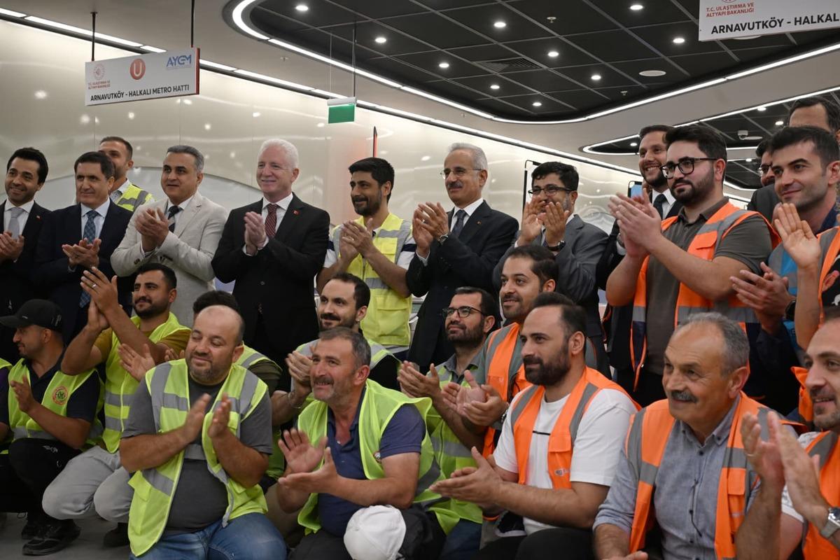 T&uuml;rkiye nin en uzun hattı tamamlandı! Halkalı-Arnavutk&ouml;y metrosu bug&uuml;n a&ccedil;ılıyor 1
