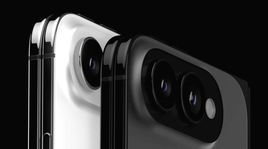 İlk katlanabilir iPhone'a dair yeni g&ouml;rseller ortaya &ccedil;ıktı