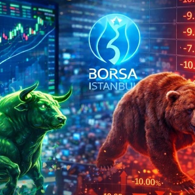 Borsada satış baskısı! İşte en &ccedil;ok y&uuml;kselen ve d&uuml;şen hisseler