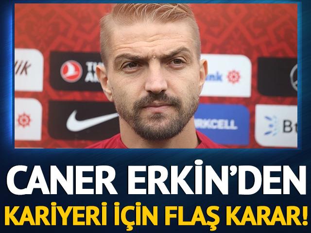 T&uuml;rk futbolunda bir devir sona erdi! Caner Erkin kramponlarını astı...