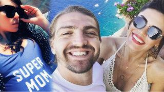 Hamile olan Şükran Ovalı'dan 'süper anne' pozu