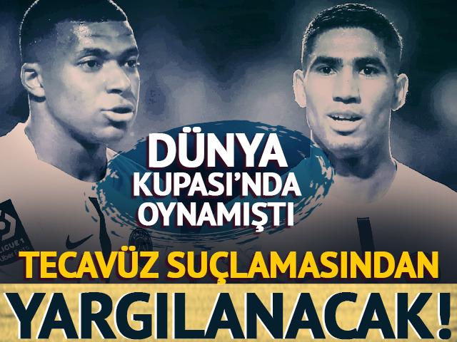 PSG'li Hakimi tecav&uuml;z su&ccedil;lamasıyla yargılanacak