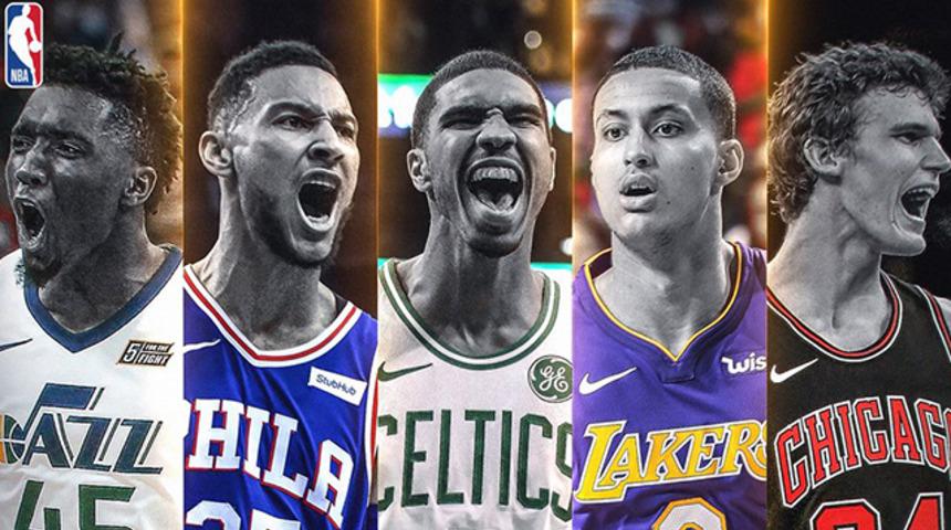 NBA'de yılın en iyi çaylak 5'leri açıklandı!