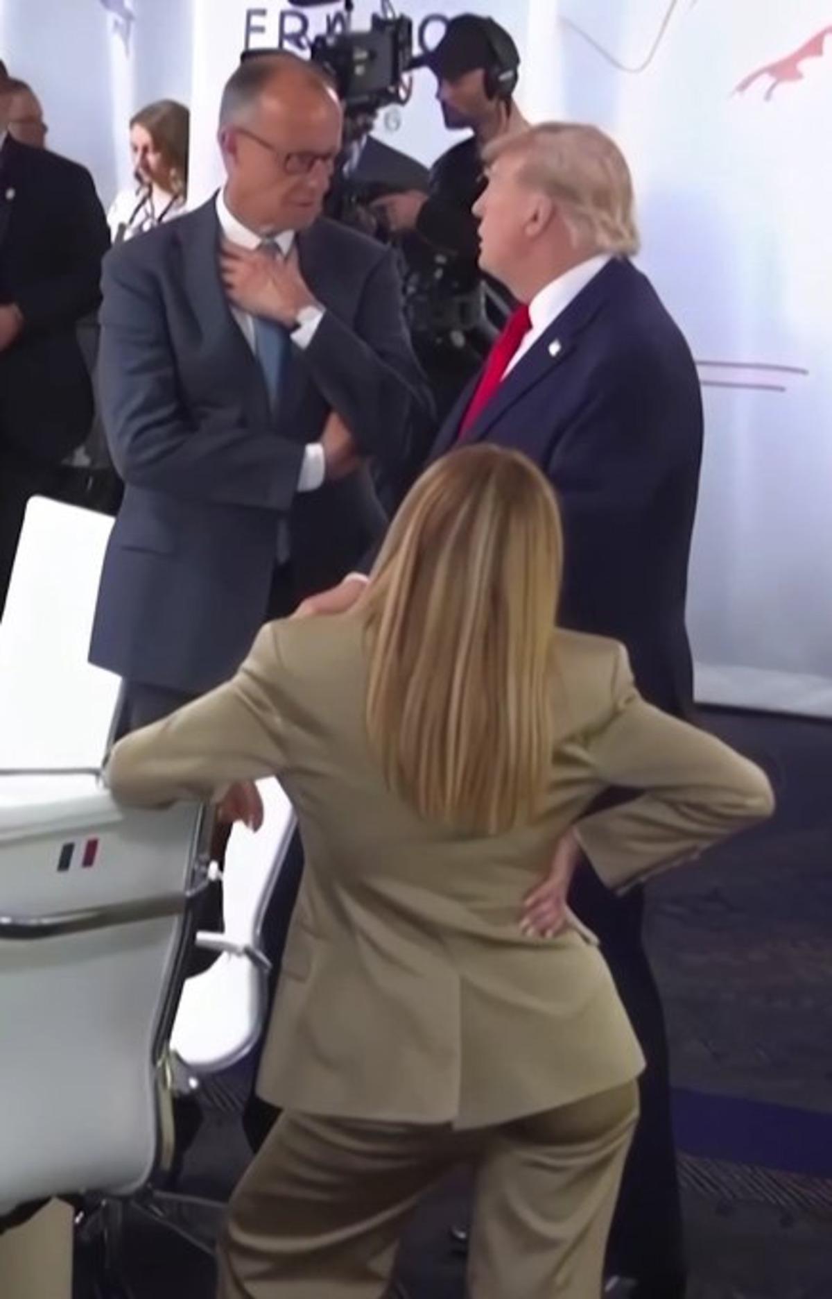 ABD ile İtalya diplomatik krizin eşiğinde! Trump  Fotoğraf i&ccedil;in yalvardı  dedi: Meloni &ccedil;ok sert &ccedil;ıktı 1