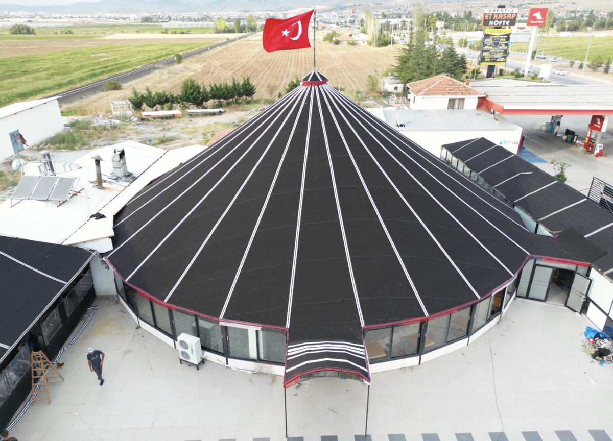 Kıl çadırlara yoğun ilgi: Turizmden organizasyonlara kadar geniş kullanım alanı 1