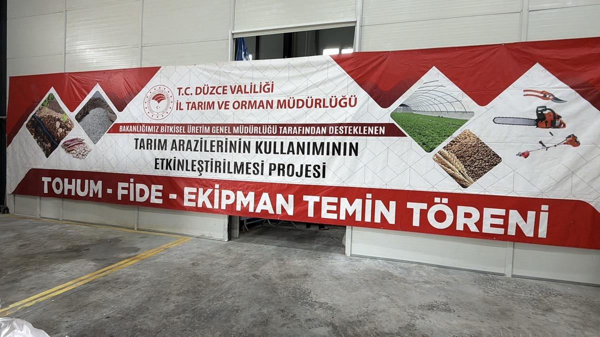 Düzce’de çeltik üretimine 50 tonluk tohum desteği 2